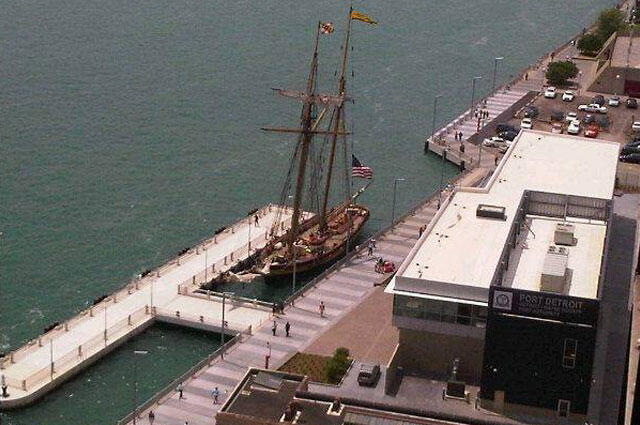 completed concrete path